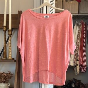 2/$10 Old Navy Coral Short Sleeve Tee